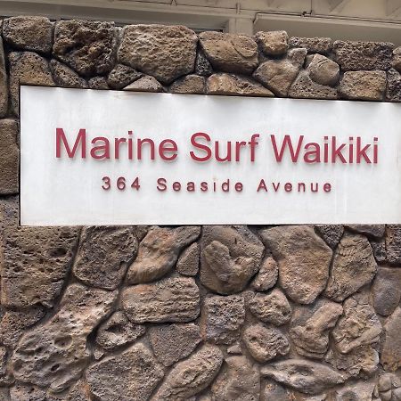Marine Surf Aparthotel Хонолулу Екстериор снимка